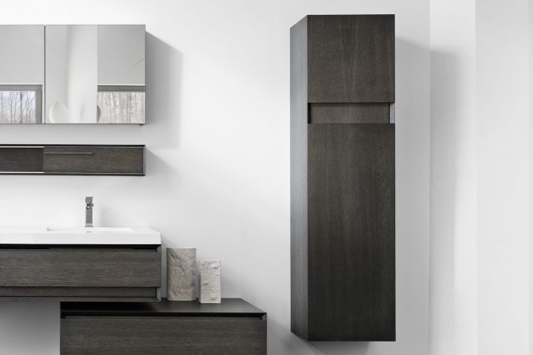 Alicante' 39.5 Single Vanity Cabinet, Grey Smoke, Radiant Gold – The  Lifestyle Lab