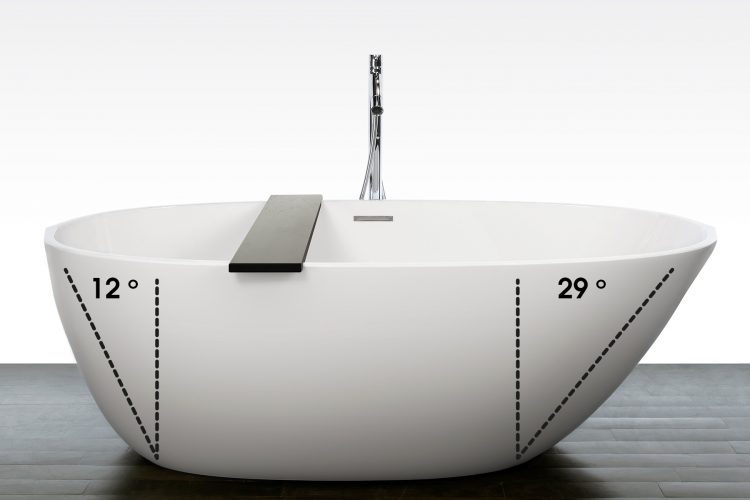 High End Freestanding Bathtubs With Wood Bridge - WETSTYLE