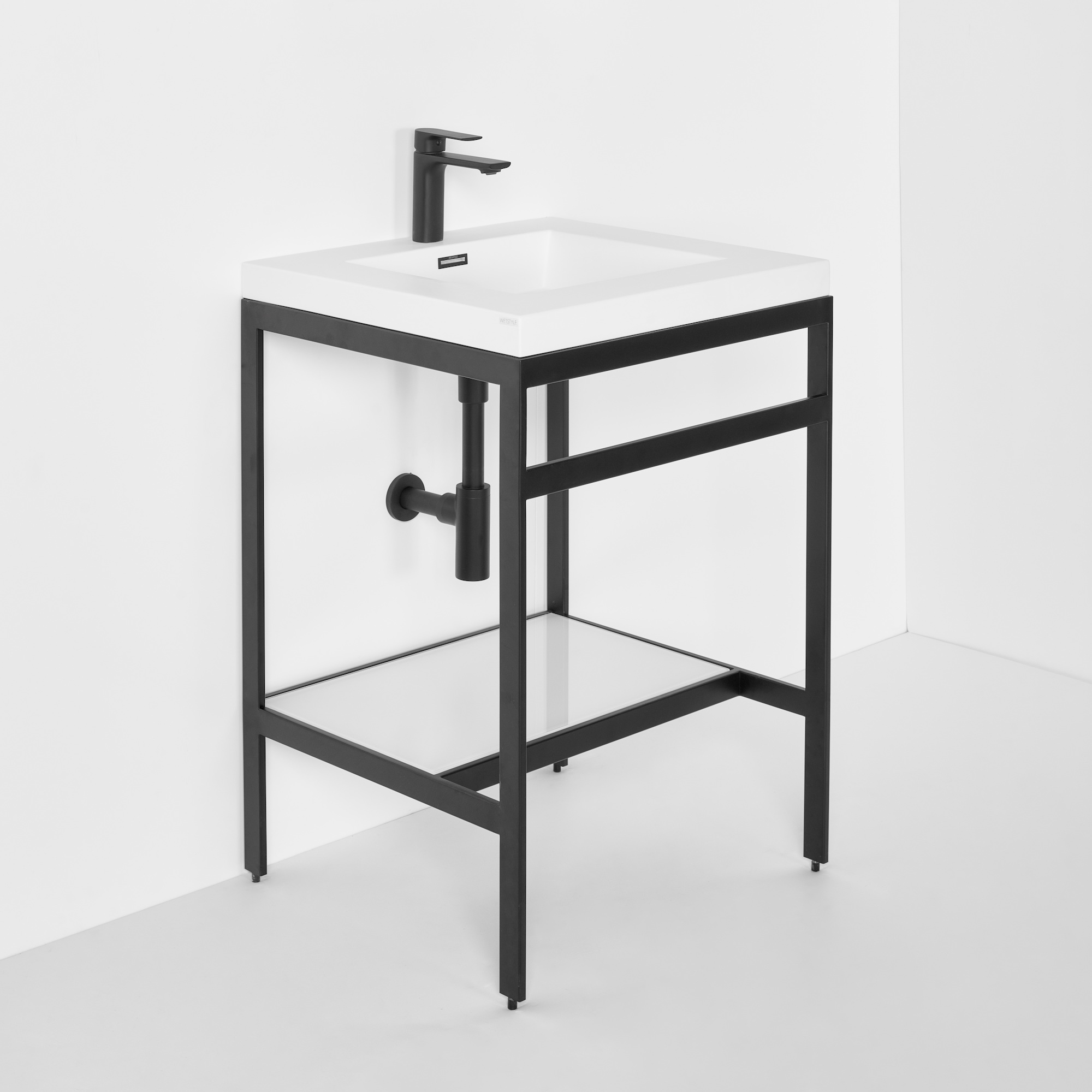 OTL-161_2 Single sink console final design steel frame