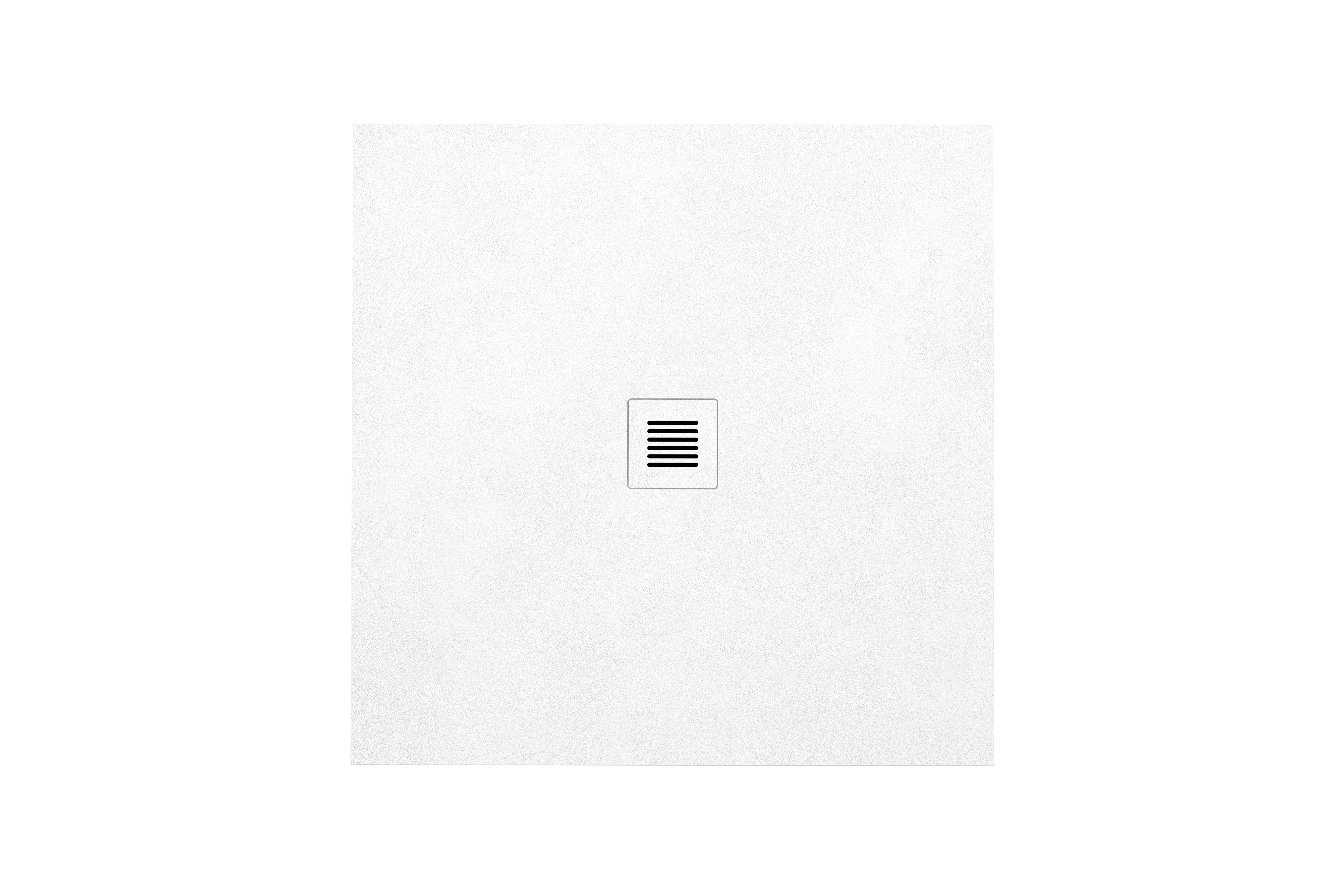 wetstyle_feel_DFL3636C_concrete-white_top Shower bases in concrete white, eco friendly, non slip