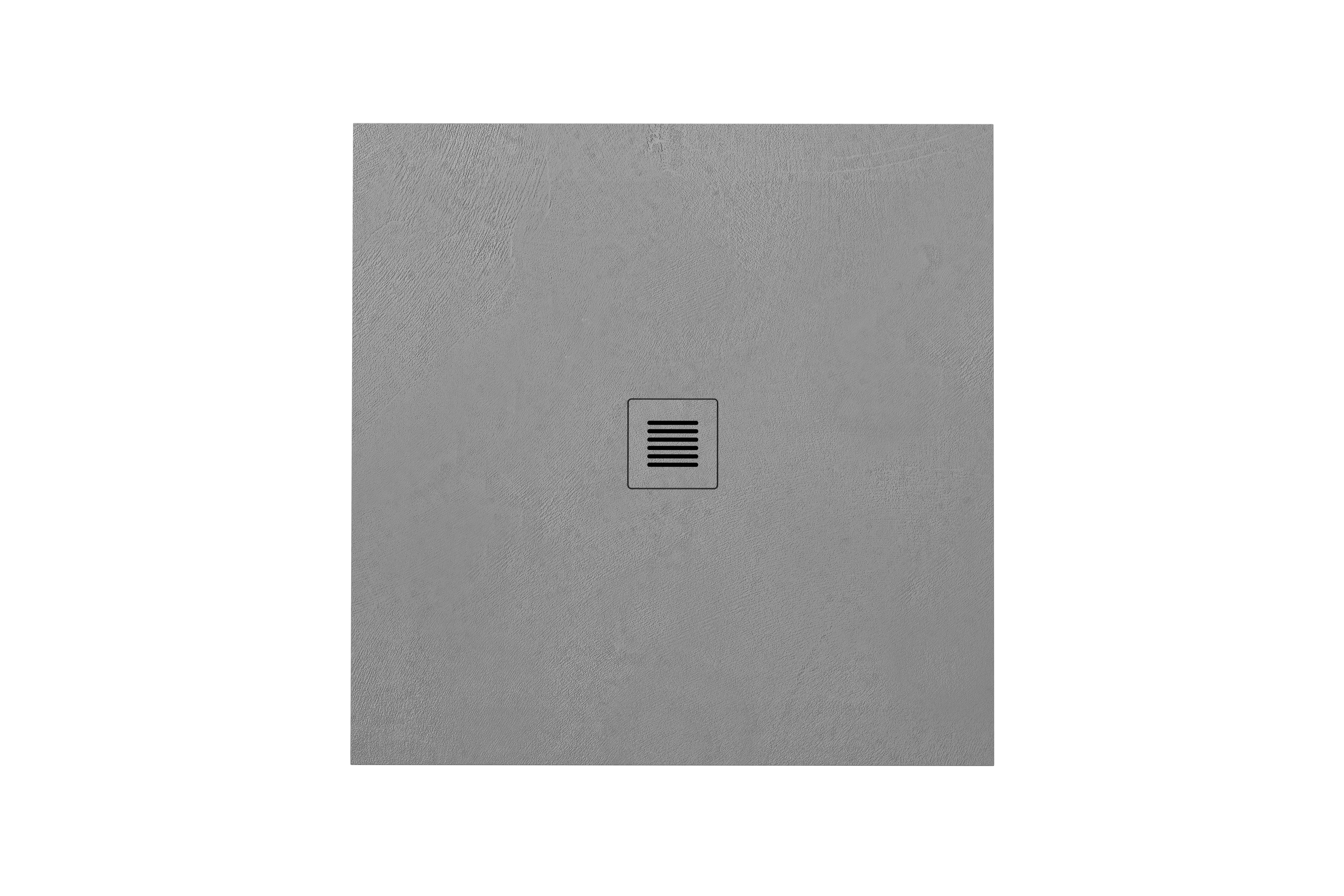 wetstyle_feel_cement_SF3636C_gris_top_ Shower bases in concrete gray, eco friendly, non slip